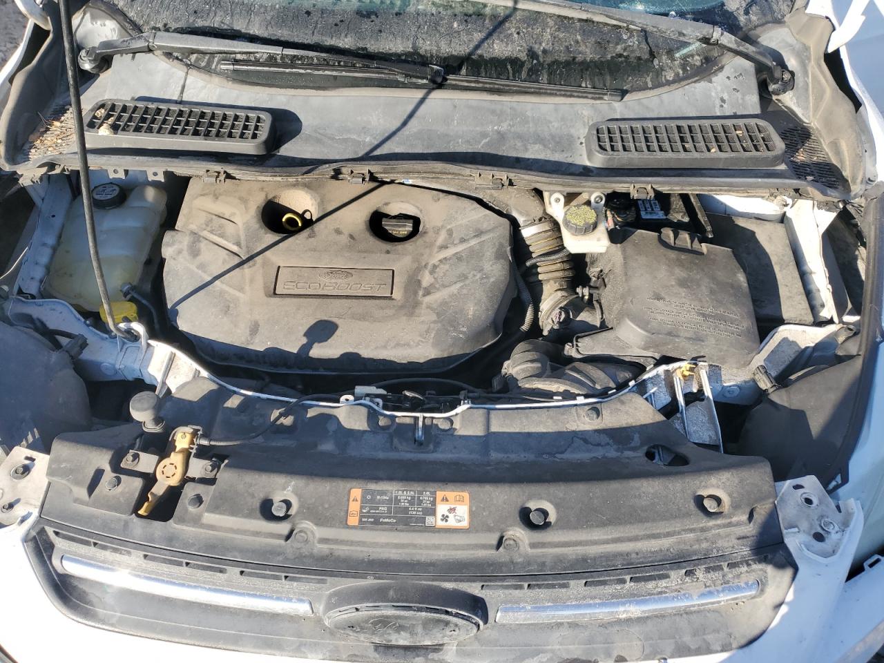2014 Ford Escape VIN 1FMCU9G97EUE41291 Copart auction photo, front end damage thumbnail 12
