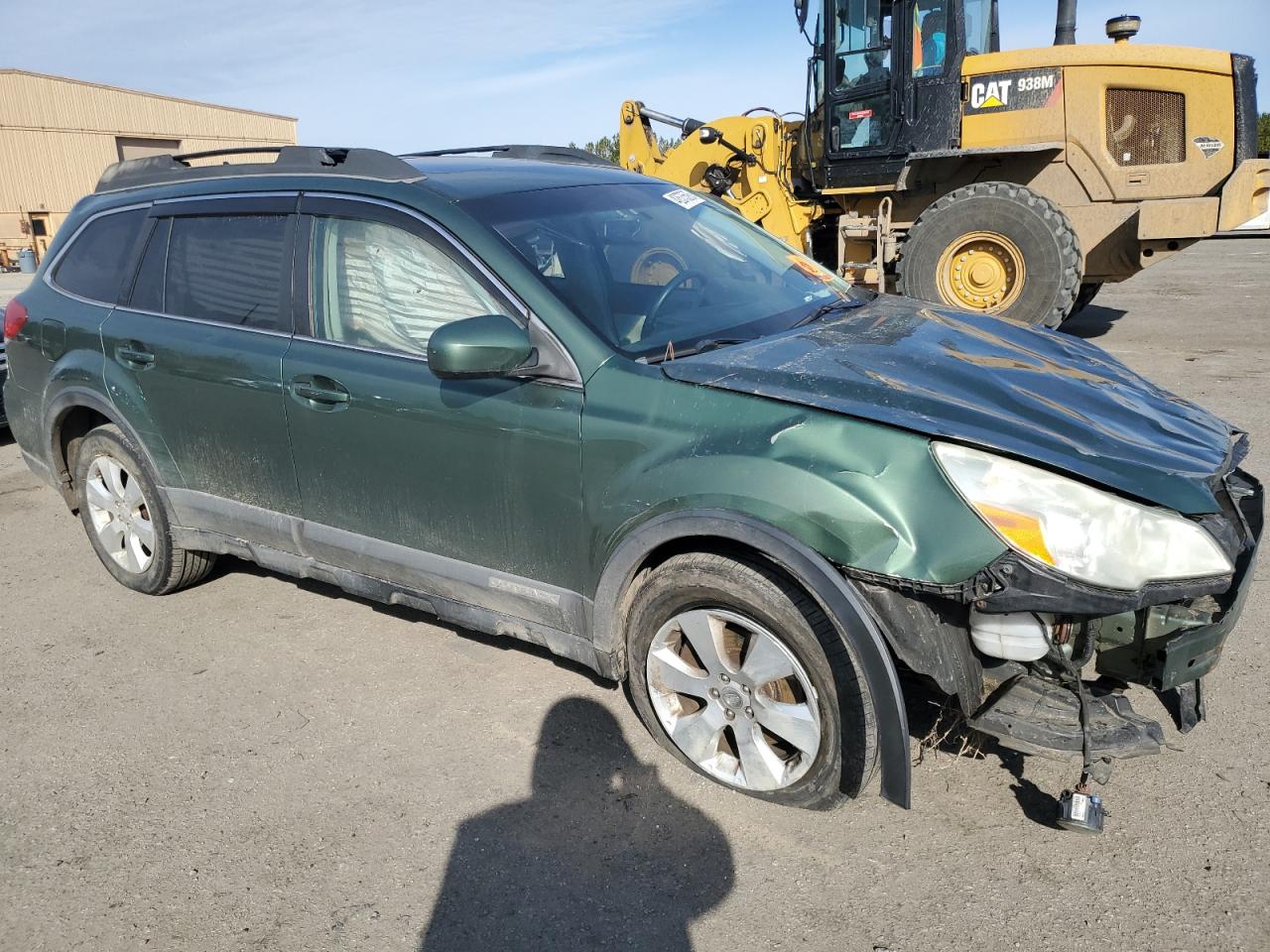 2011 Subaru Outback VIN 4S4BRDLC1B2402317 Copart auction photo, front end damage thumbnail 4