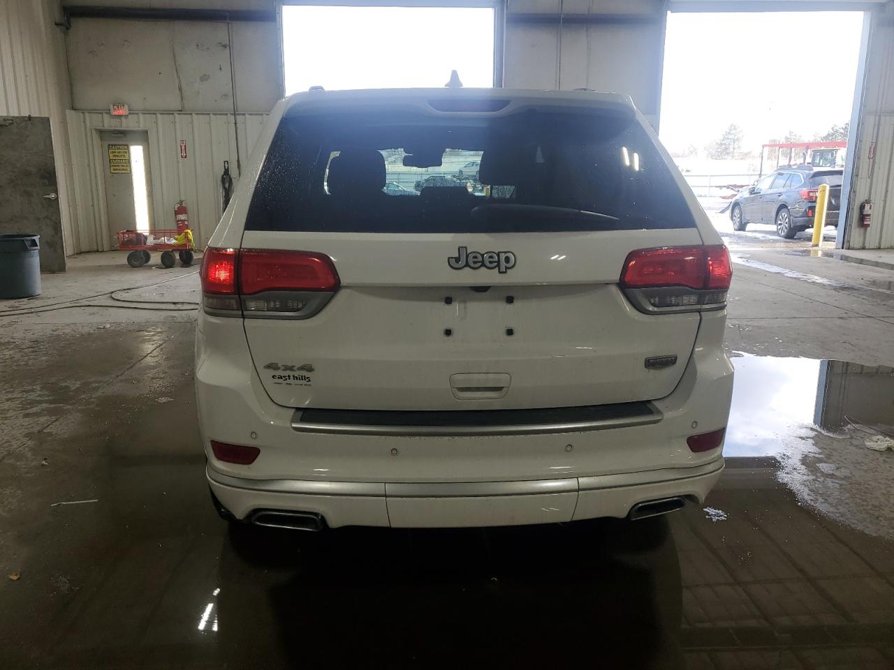 2016 Jeep Grand Cherokee VIN 1C4RJFJG9GC318646 Copart auction photo, front end damage thumbnail 6