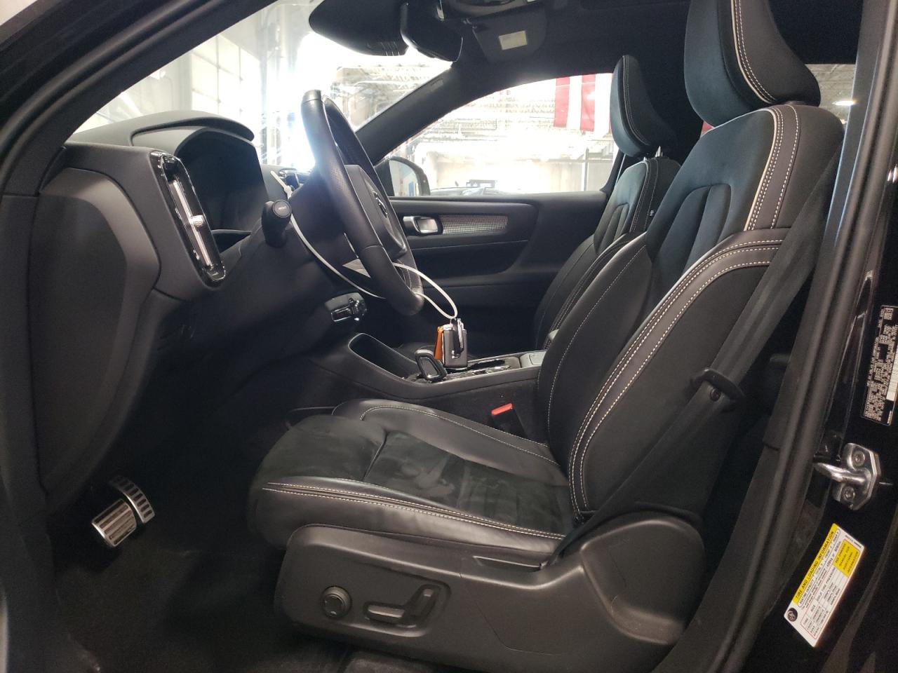 2021 Volvo XC40 VIN YV4162UMXM2523836 Copart auction photo, all over damage thumbnail 7