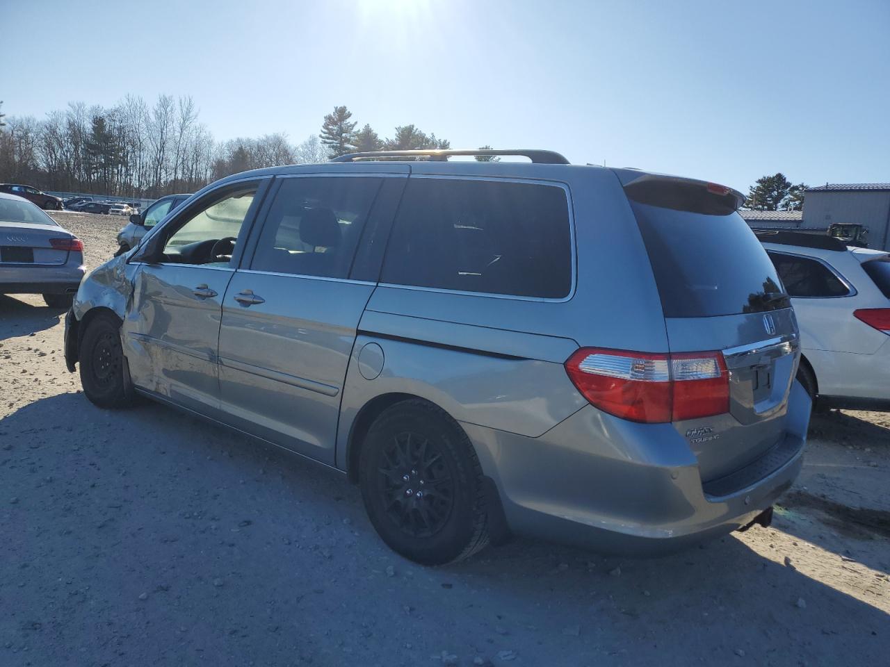 2007 Honda Odyssey VIN 5FNRL38867B092527 Copart auction photo, front end / side damage thumbnail 2