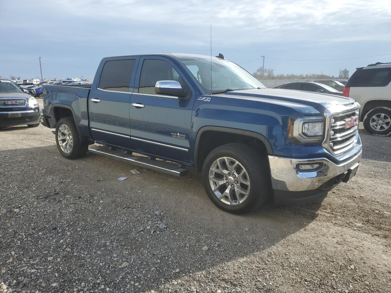 2017 GMC Sierra VIN 3GTU2NEC8HG425095 Copart auction photo, rear end / side damage thumbnail 4