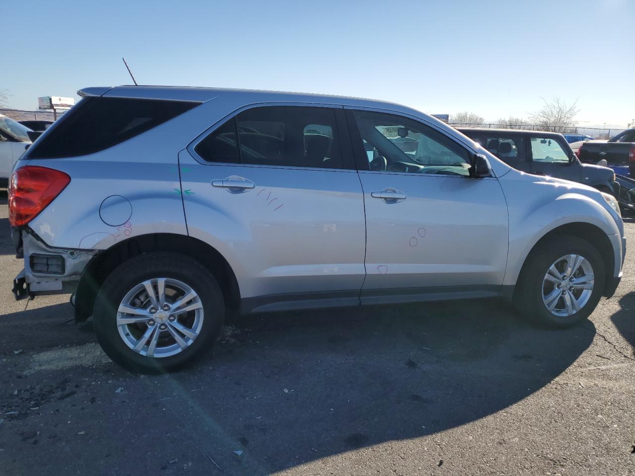 2015 Chevrolet Equinox VIN 2GNALLEK1F6295852 Copart auction photo, rear end damage thumbnail 3