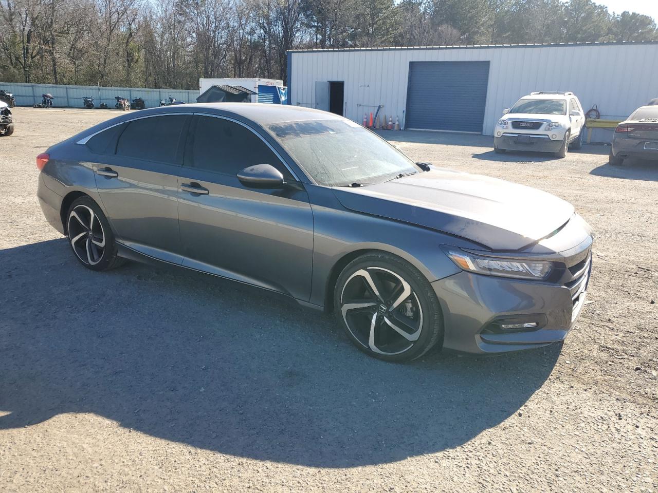 2020 Honda Accord VIN 1HGCV1F37LA035785 Copart auction photo, front end damage thumbnail 4