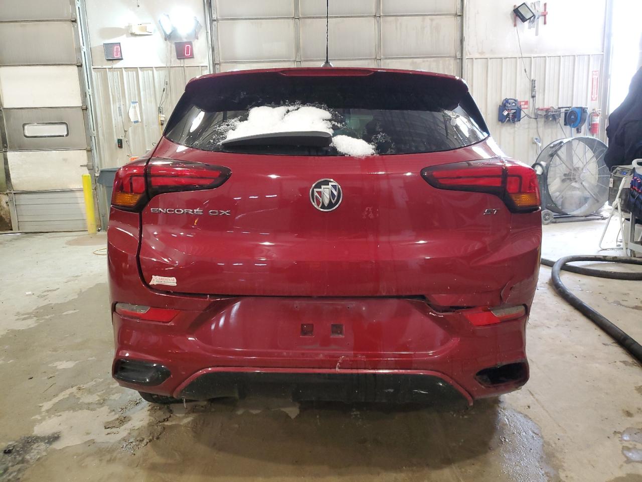 2021 Buick Encore VIN KL4MMBS21MB146802 Copart auction photo, all over / minor dent/scratches damage thumbnail 6