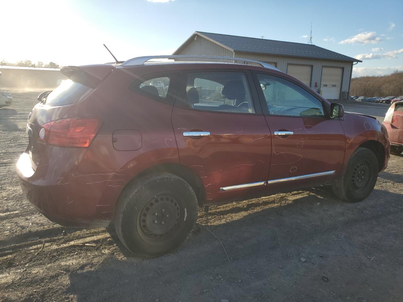 2014 Nissan Rogue VIN JN8AS5MVXEW721212 Copart auction photo, front end damage thumbnail 3