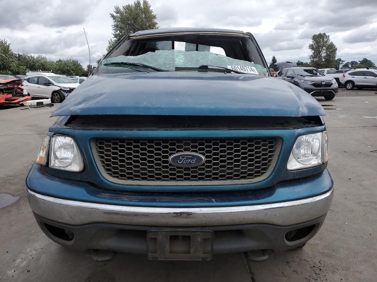 2001 Ford F-150 VIN 1FTRX18W61NA24177 Copart auction photo, all over damage thumbnail 5