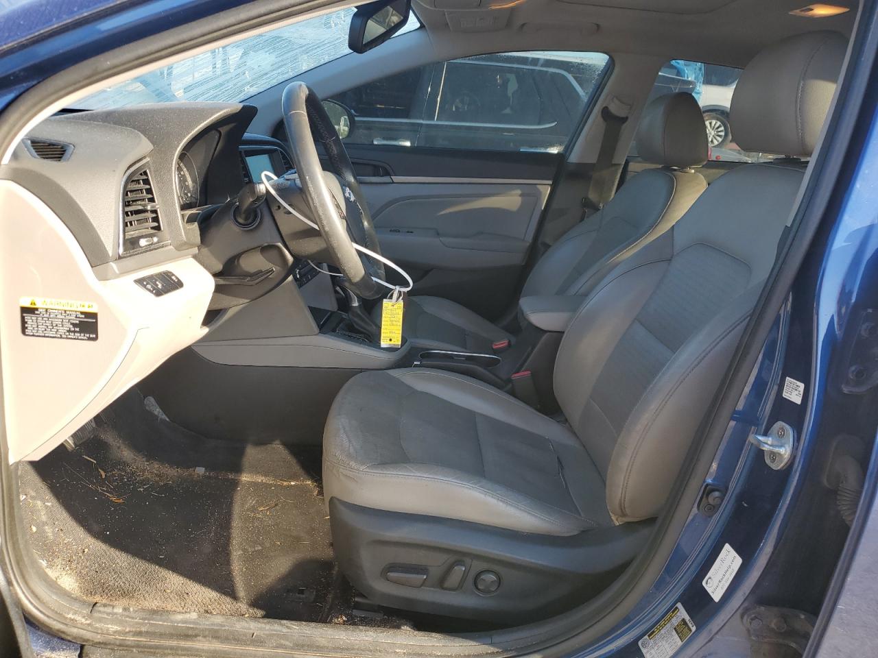 2017 Hyundai Elantra VIN 5NPD84LF0HH081064 Copart auction photo, front end / undercarriage damage thumbnail 7