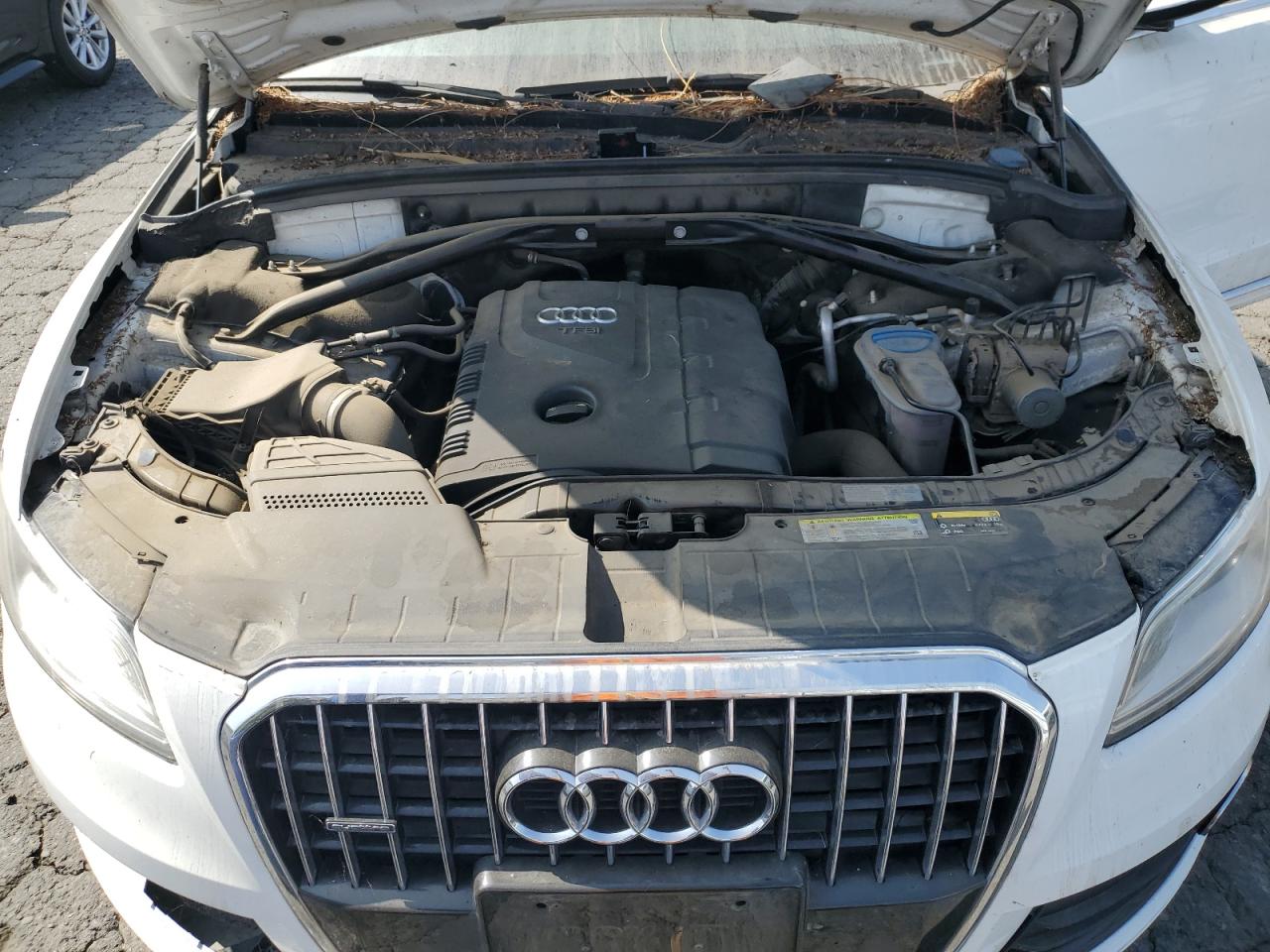 2014 Audi Q5 VIN WA1CFAFP0EA028706 Copart auction photo, front end damage thumbnail 12