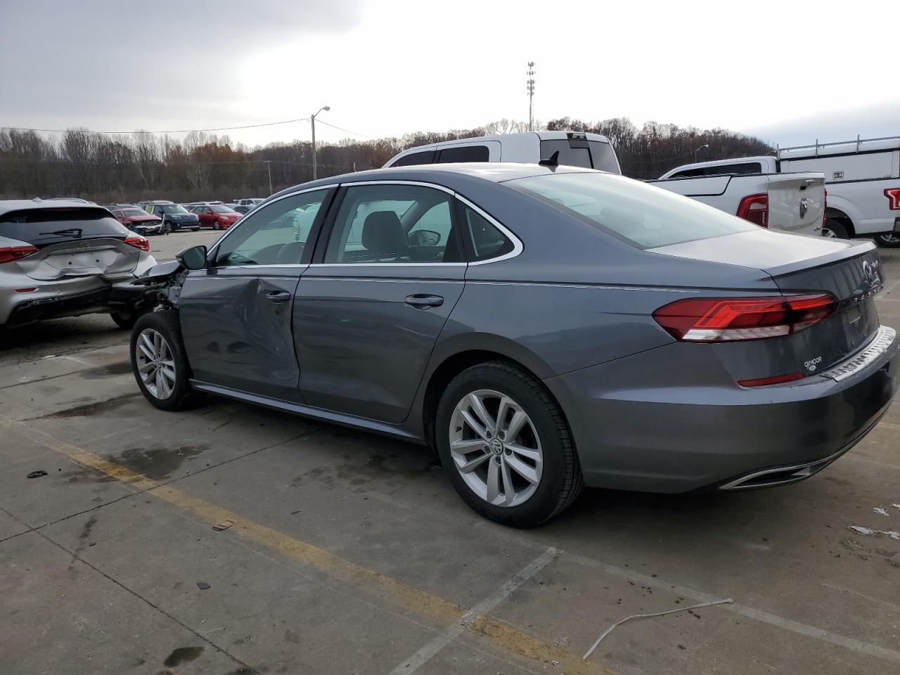 2020 Volkswagen Passat VIN 1VWSA7A34LC022722 Copart auction photo, front end damage thumbnail 2