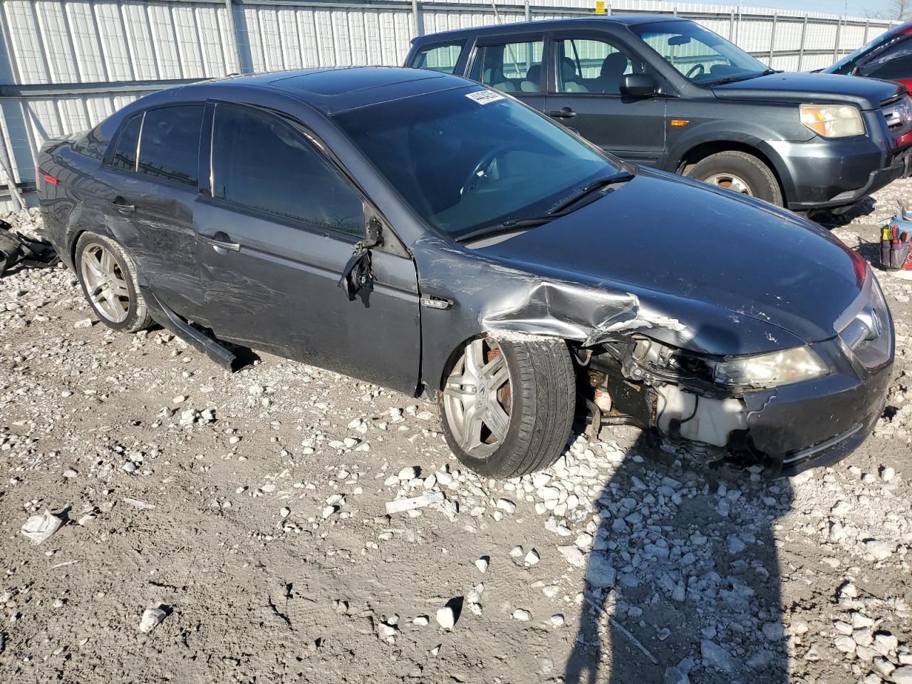 2008 Acura TL VIN 19UUA662X8A030348 Copart auction photo, all over damage thumbnail 4
