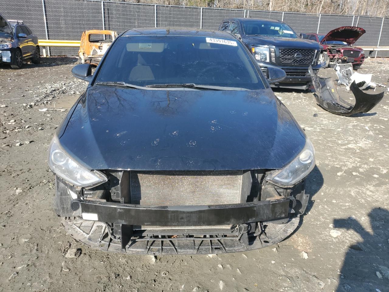 2018 Hyundai Elantra VIN 5NPD84LF6JH232012 Copart auction photo, front end / rear end damage thumbnail 5