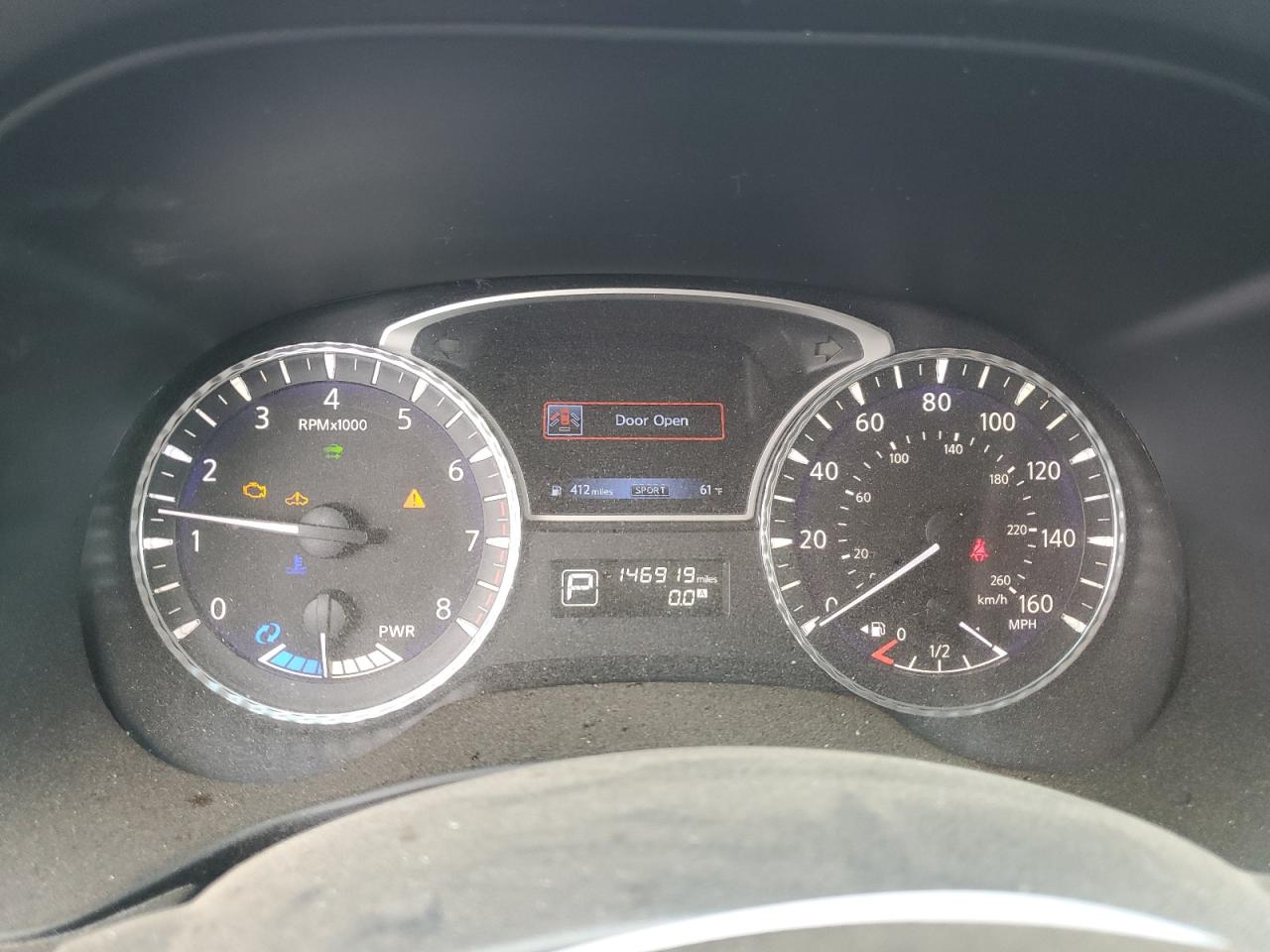 2014 Infiniti QX60 VIN 5N1CL0MM7EC535605 Copart auction photo, side / normal wear damage thumbnail 9