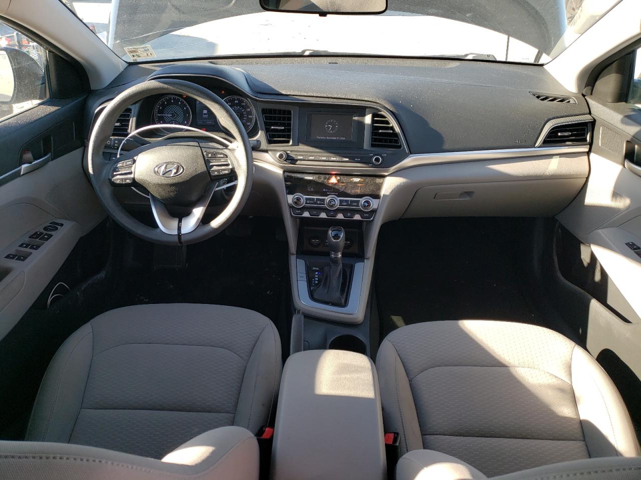 2020 Hyundai Elantra VIN KMHD74LF6LU940820 Copart auction photo, rear end / side damage thumbnail 8