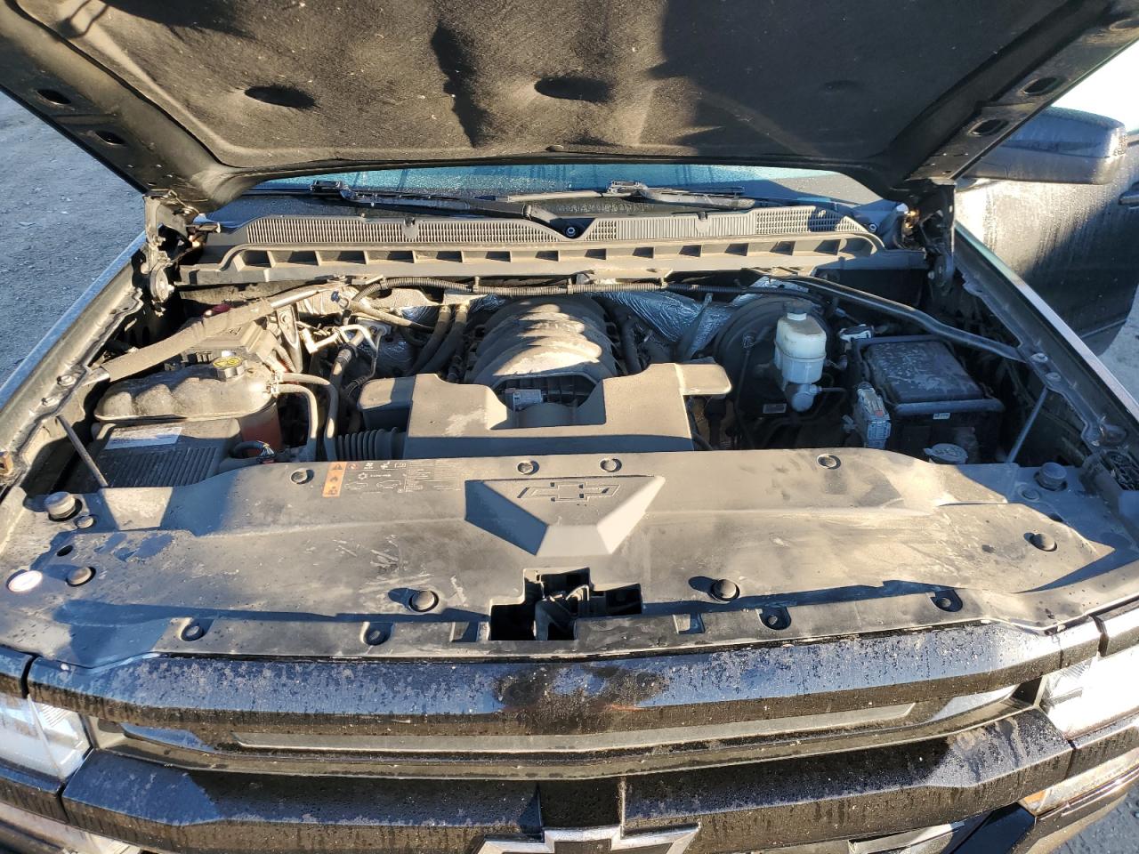 2017 Chevrolet Silverado VIN 3GCUKREC4HG236046 Copart auction photo, front end damage thumbnail 12