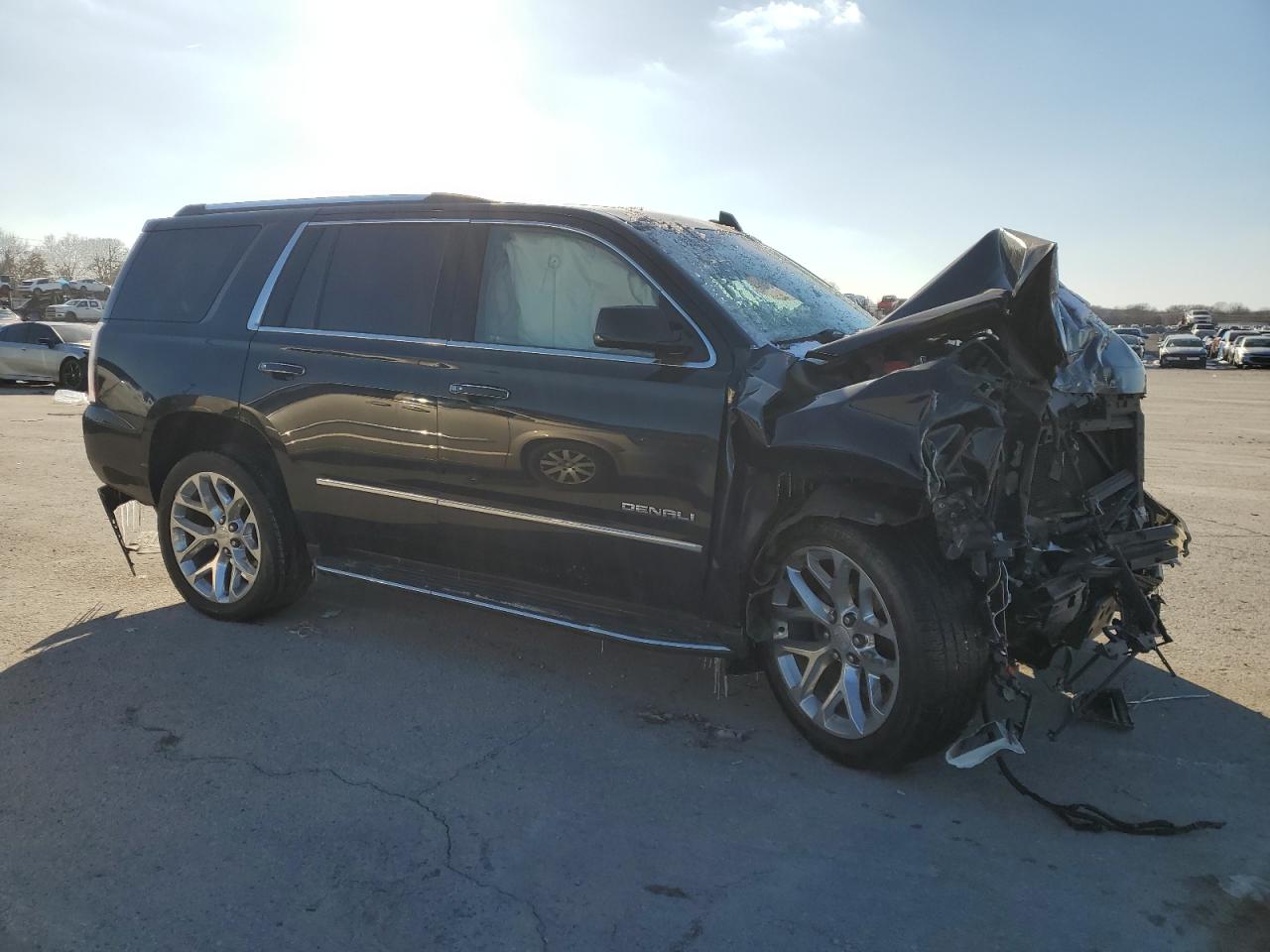 2018 GMC Yukon VIN 1GKS2CKJ3JR115591 Copart auction photo, front end damage thumbnail 4