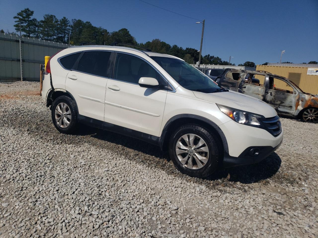 2013 Honda CR-V VIN 5J6RM3H71DL000599 Copart auction photo, rear end / front end damage thumbnail 4