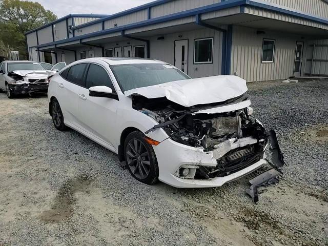 2019 Honda Civic VIN 19XFC1F76KE011378 Copart auction photo, front end damage thumbnail 10
