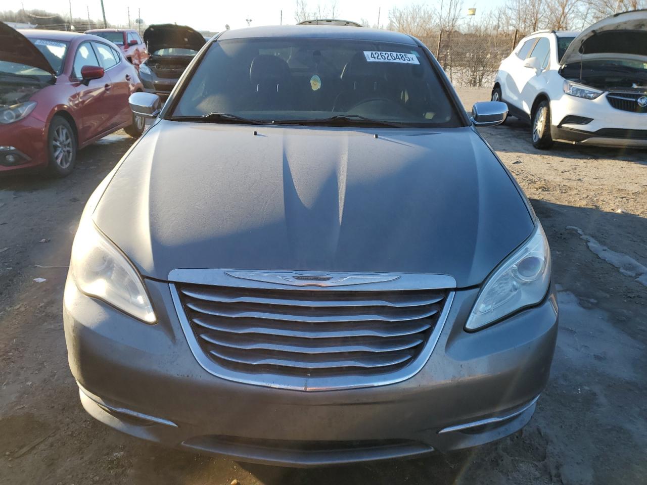2013 Chrysler 200 VIN 1C3CCBCG0DN601866 Copart auction photo, side / rear end damage thumbnail 5