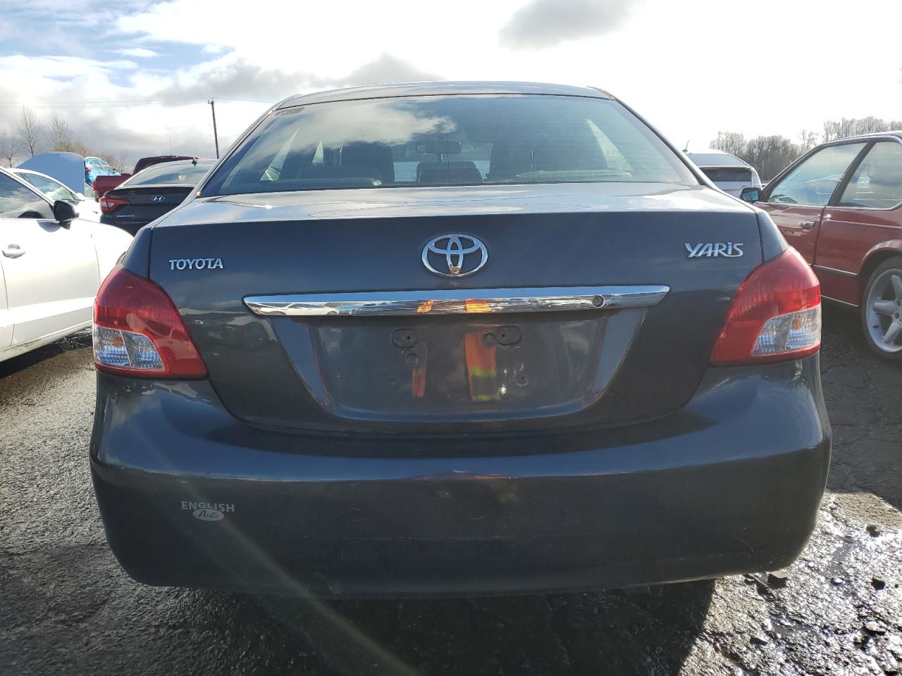 2008 Toyota Yaris VIN JTDBT923981249091 Copart auction photo, side damage thumbnail 6