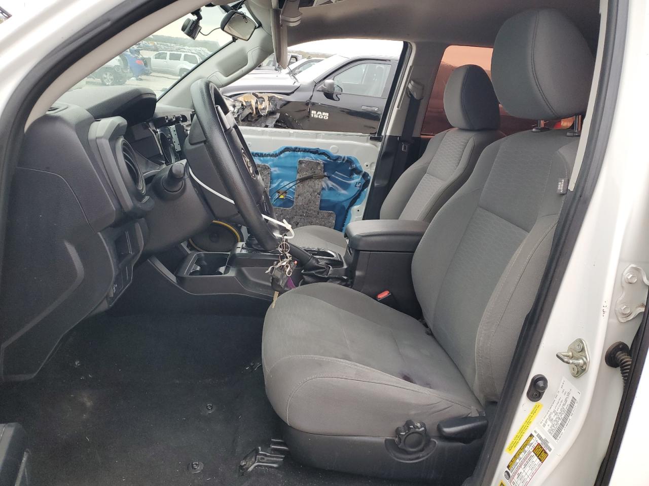 2016 Toyota Tacoma VIN 5TFAX5GN5GX062333 Copart auction photo, front end / side damage thumbnail 7