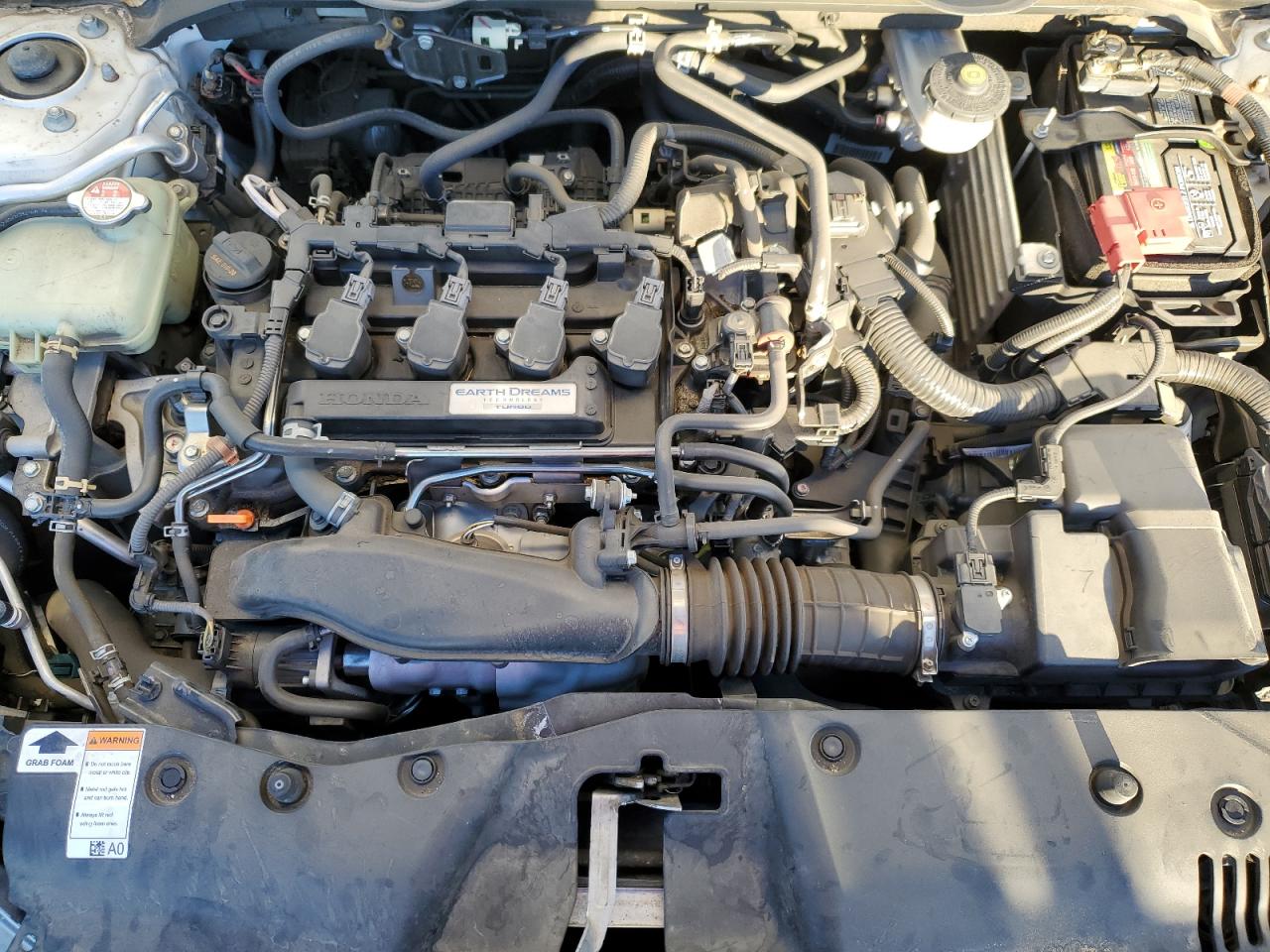 2017 Honda Civic VIN 19XFC1F32HE009214 Copart auction photo, front end / rear end damage thumbnail 11