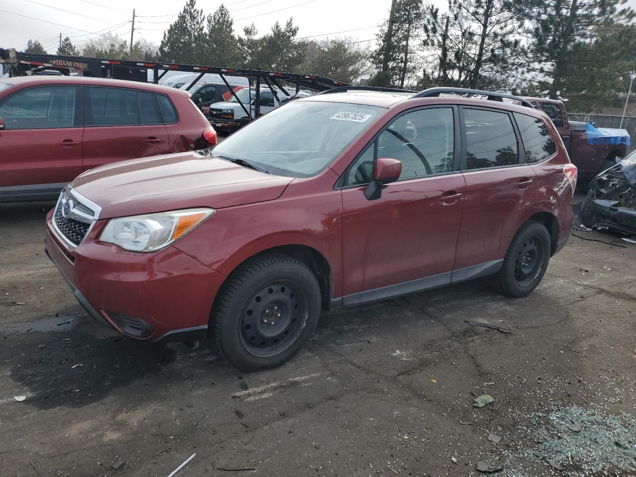 2015 Subaru Forester VIN JF2SJAFC9FH449590