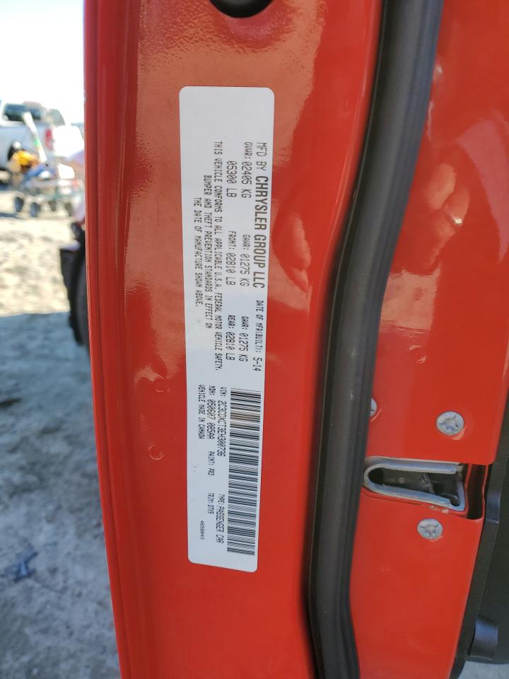 2014 Dodge Charger VIN 2C3CDXCT3EH300736 Copart auction photo, front end / rear end damage thumbnail 15