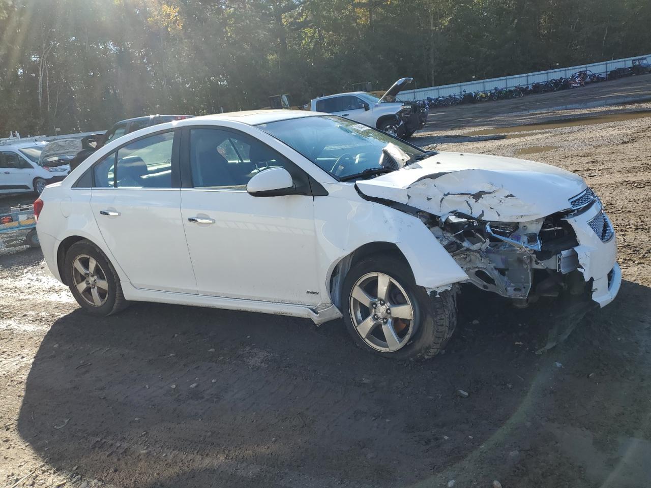 2012 Chevrolet Cruze VIN 1G1PG5SC4C7234077 Copart auction photo, front end / minor dent/scratches damage thumbnail 4