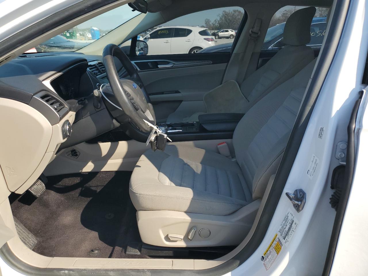 2017 Ford Fusion VIN 3FA6P0H70HR359339 Copart auction photo, partial repair damage thumbnail 7