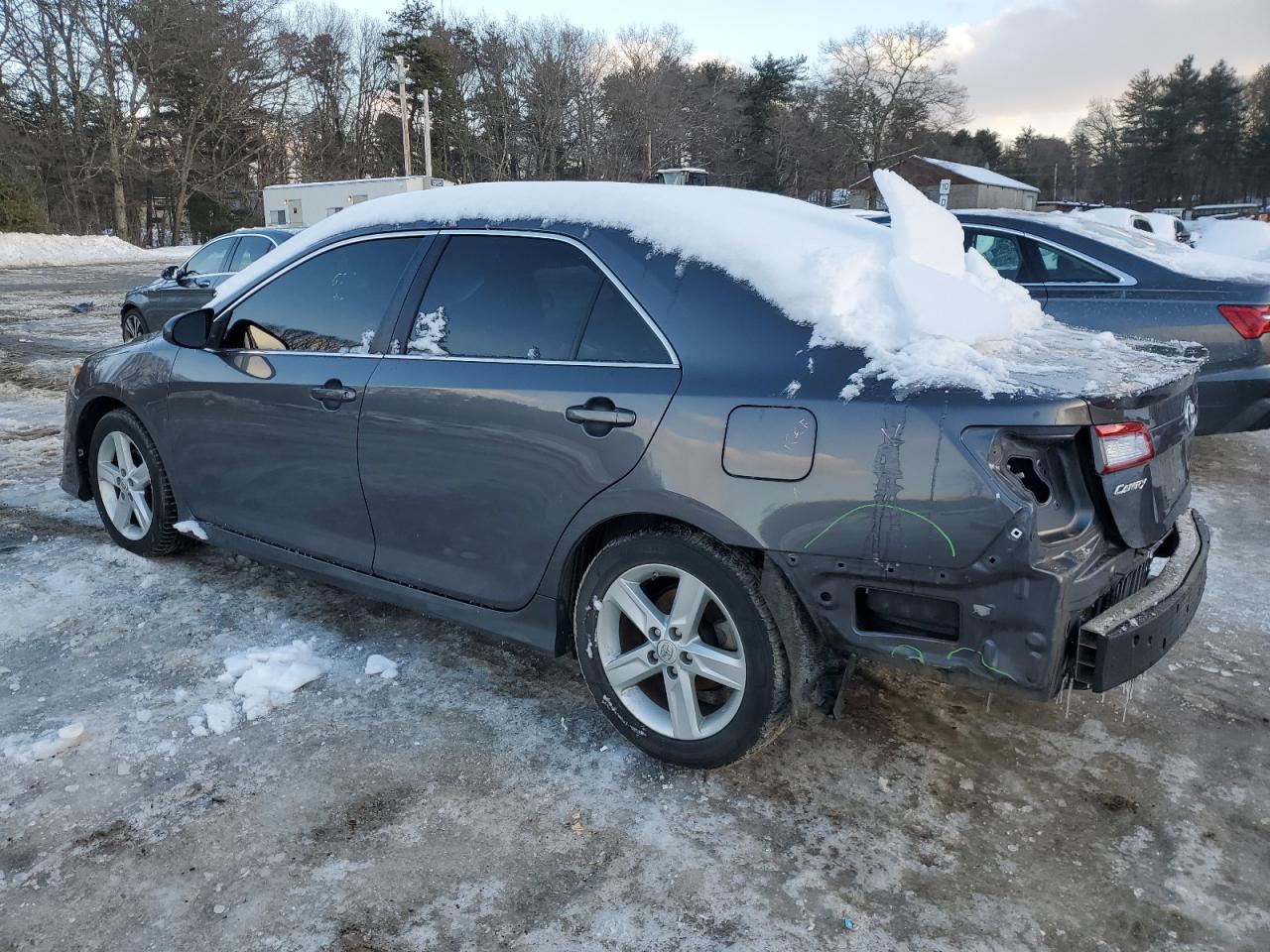 2013 Toyota Camry VIN 4T1BF1FKXDU207575 Copart auction photo, rear end / minor dent/scratches damage thumbnail 2