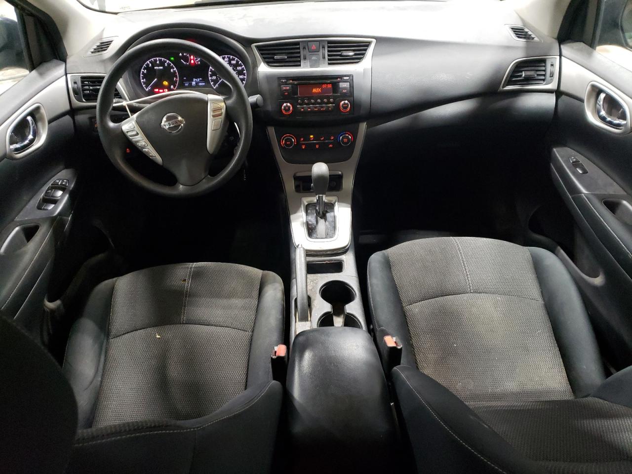 2015 Nissan Sentra VIN 3N1AB7APXFY344326 Copart auction photo, front end / side damage thumbnail 8