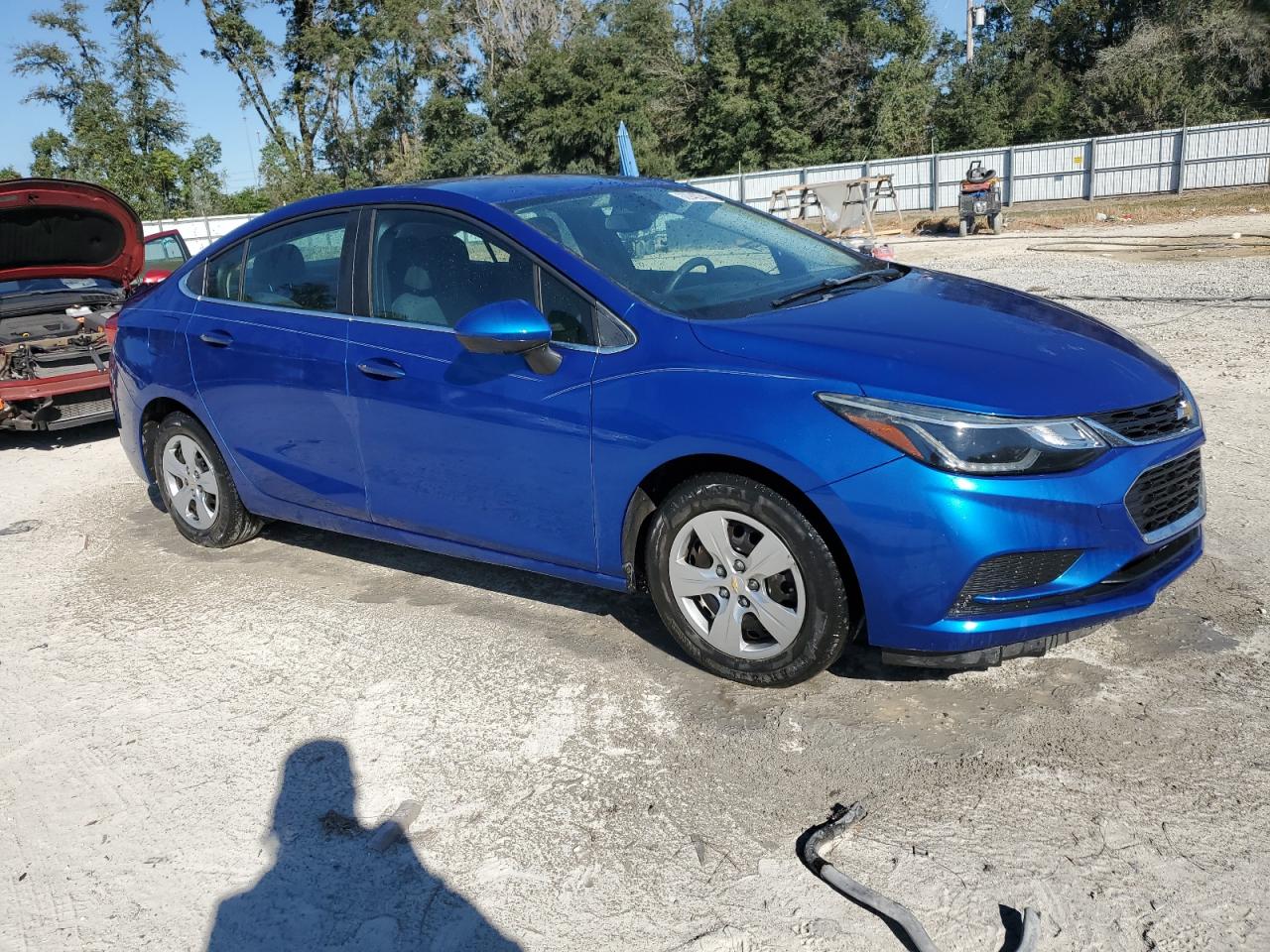 2017 Chevrolet Cruze VIN 1G1BE5SM0H7263236 Copart auction photo, rear end damage thumbnail 4