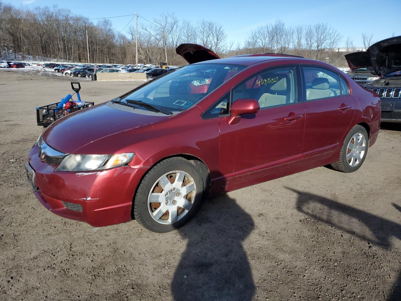2009 Honda Civic VIN 2HGFA165X9H360452