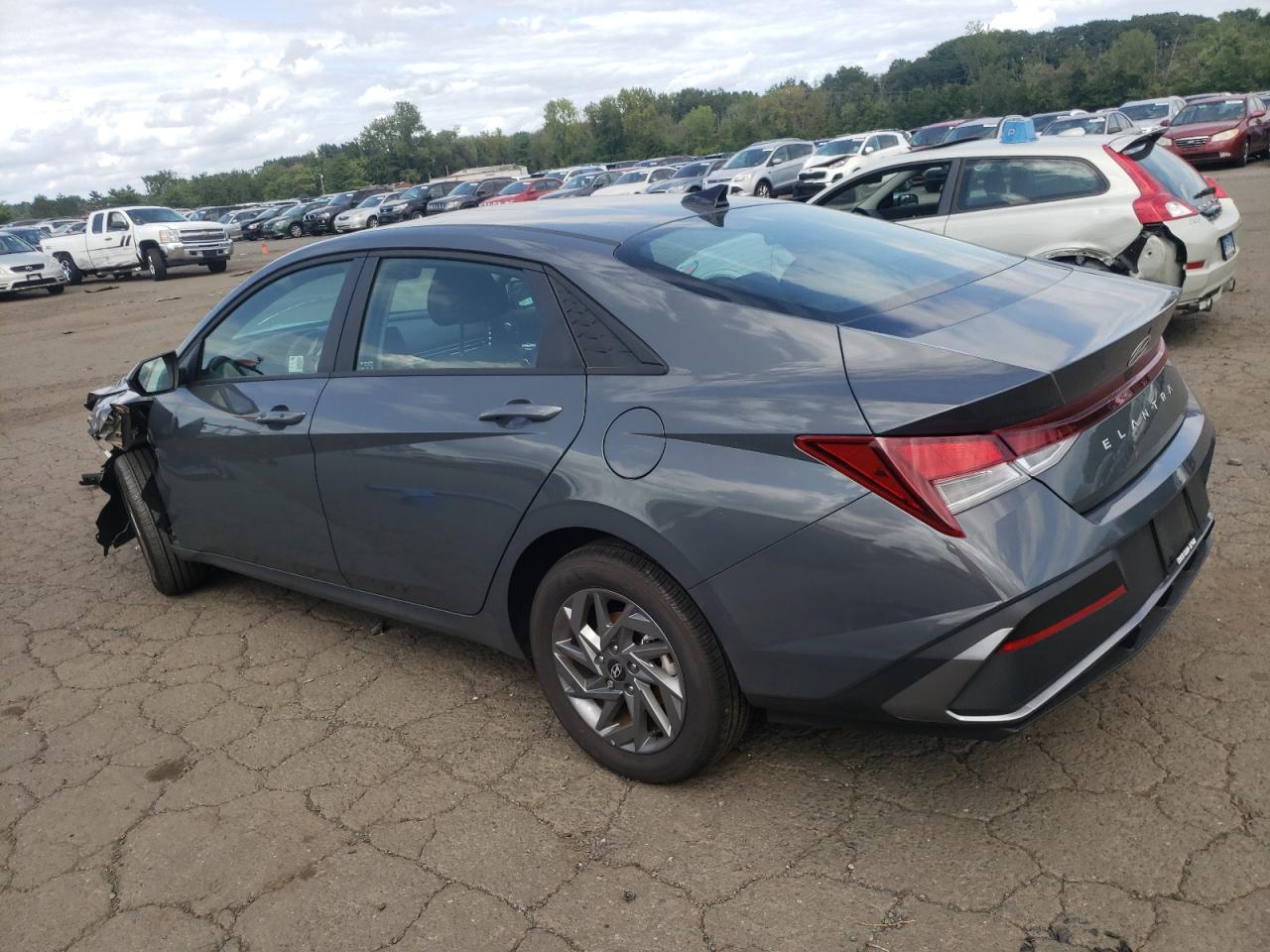2024 Hyundai Elantra VIN KMHLM4DG7RU728898 Copart auction photo, front end damage thumbnail 2
