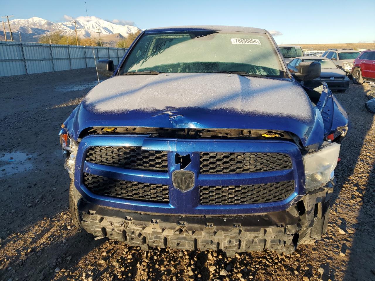 2016 RAM 1500 VIN 1C6RR7FG1GS310738 Copart auction photo, front end damage thumbnail 5