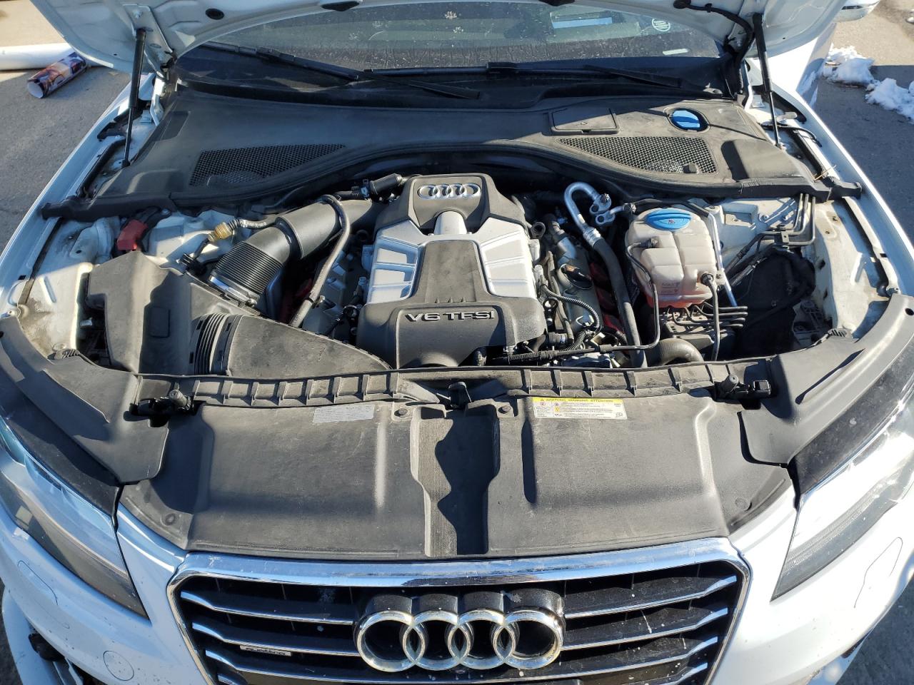 2013 Audi A7 VIN WAU3GAFC4DN089786 Copart auction photo, all over damage thumbnail 11