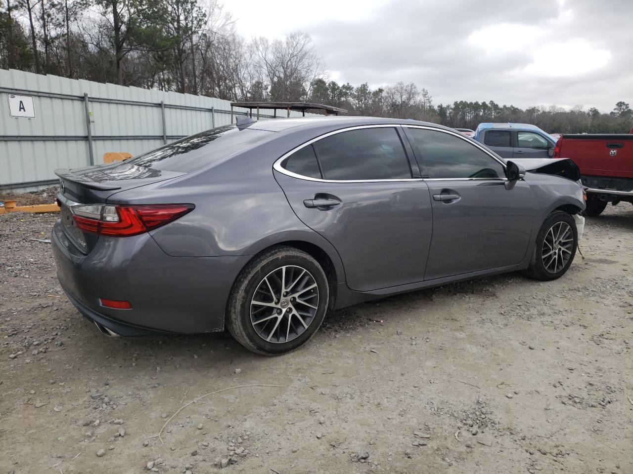2018 Lexus ES VIN 58ABK1GG7JU091990 Copart auction photo, front end damage thumbnail 3