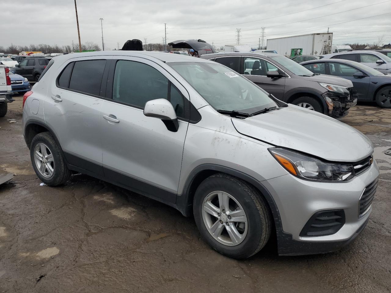 2020 Chevrolet Trax VIN 3GNCJKSB6LL112207 Copart auction photo, front end damage thumbnail 4