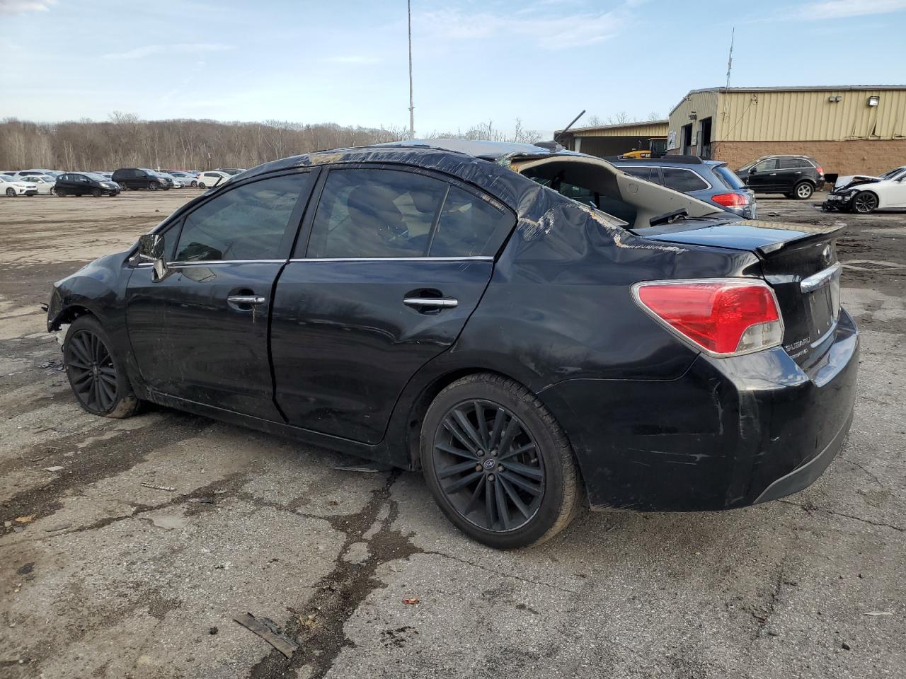 2015 Subaru Impreza VIN JF1GJAM69FH005052 Copart auction photo, all over damage thumbnail 2