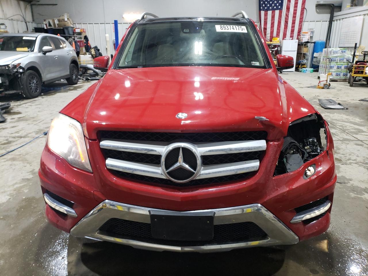 2013 Mercedes-Benz GLK-klasse VIN WDCGG8JB8DF974976 Copart auction photo, front end damage thumbnail 5