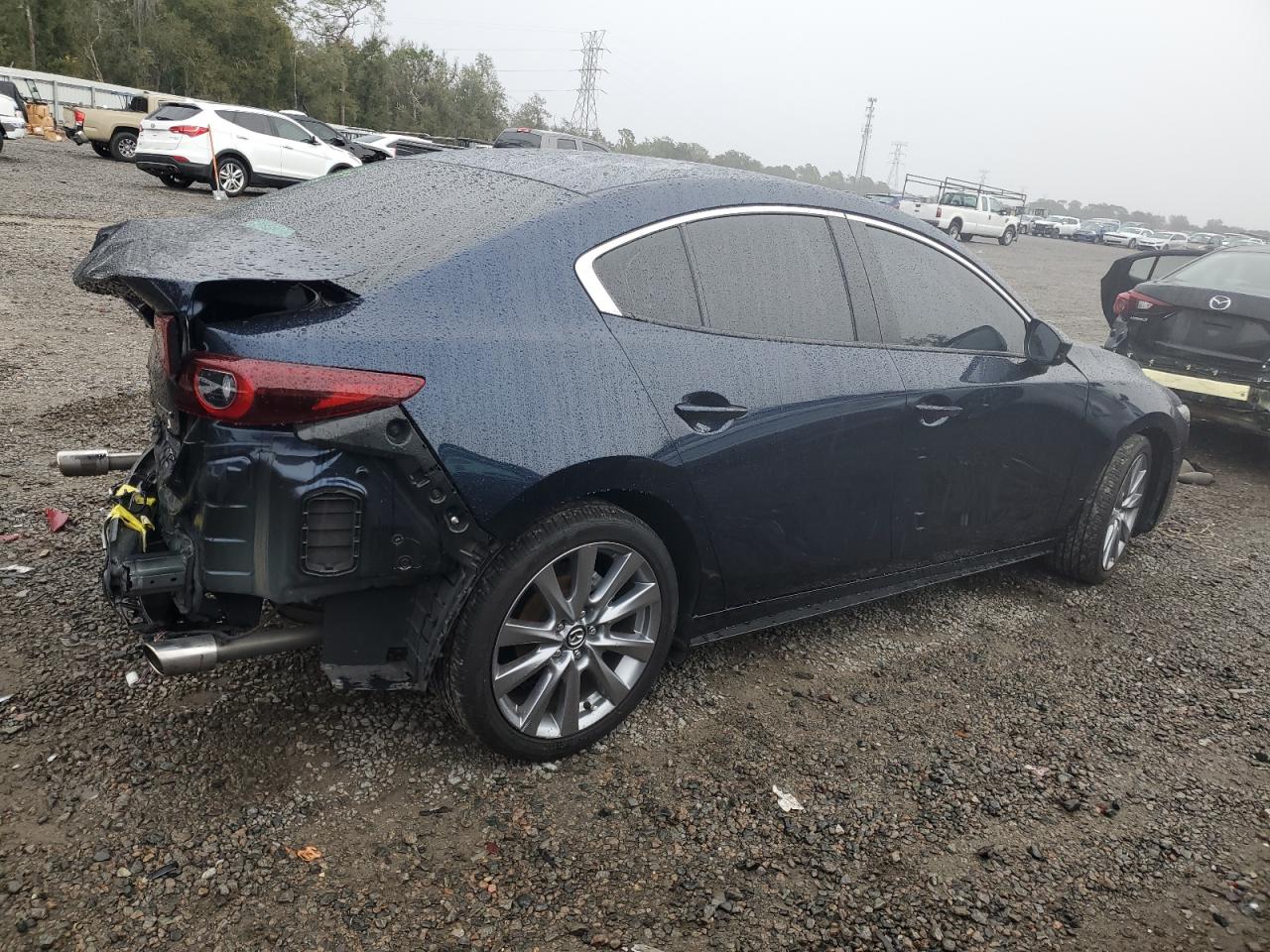2023 Mazda 3 VIN 3MZBPABM6PM367161 Copart auction photo, rear end damage thumbnail 3