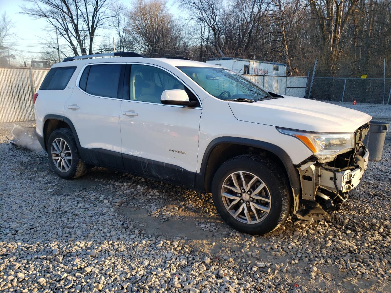 2019 GMC Acadia VIN 1GKKNSLAXKZ127318 Copart auction photo, front end damage thumbnail 4