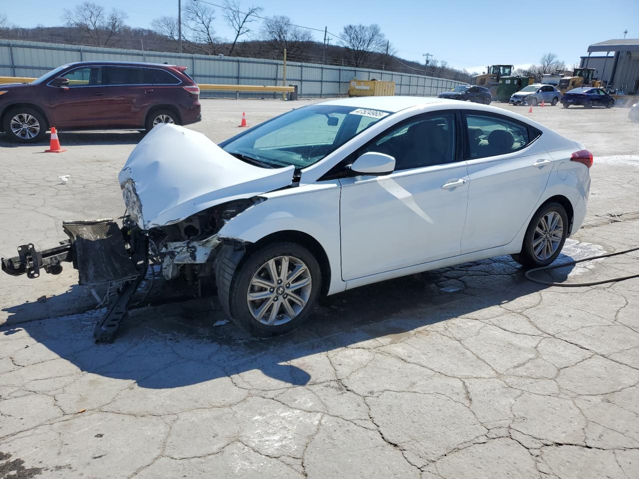 2014 Hyundai Elantra VIN 5NPDH4AE4EH478833