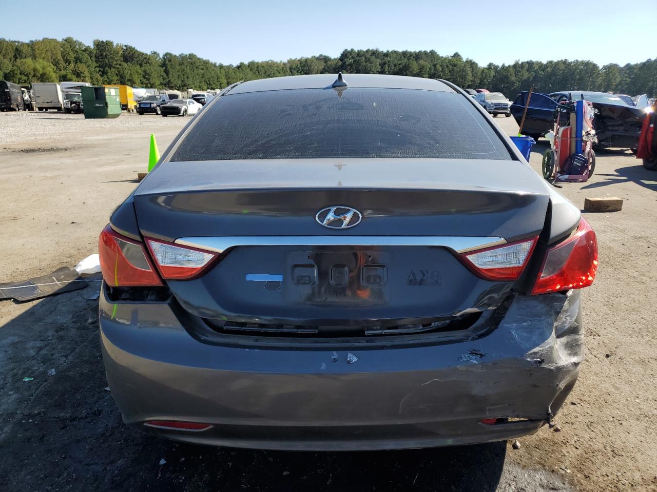 2012 Hyundai Sonata VIN 5NPEB4AC3CH496726 Copart auction photo, rear end damage thumbnail 6