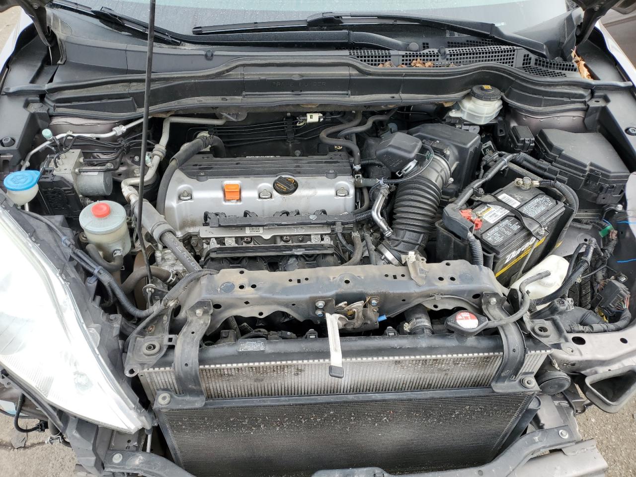 2011 Honda CR-V VIN 5J6RE4H74BL009488 Copart auction photo, front end / undercarriage damage thumbnail 12