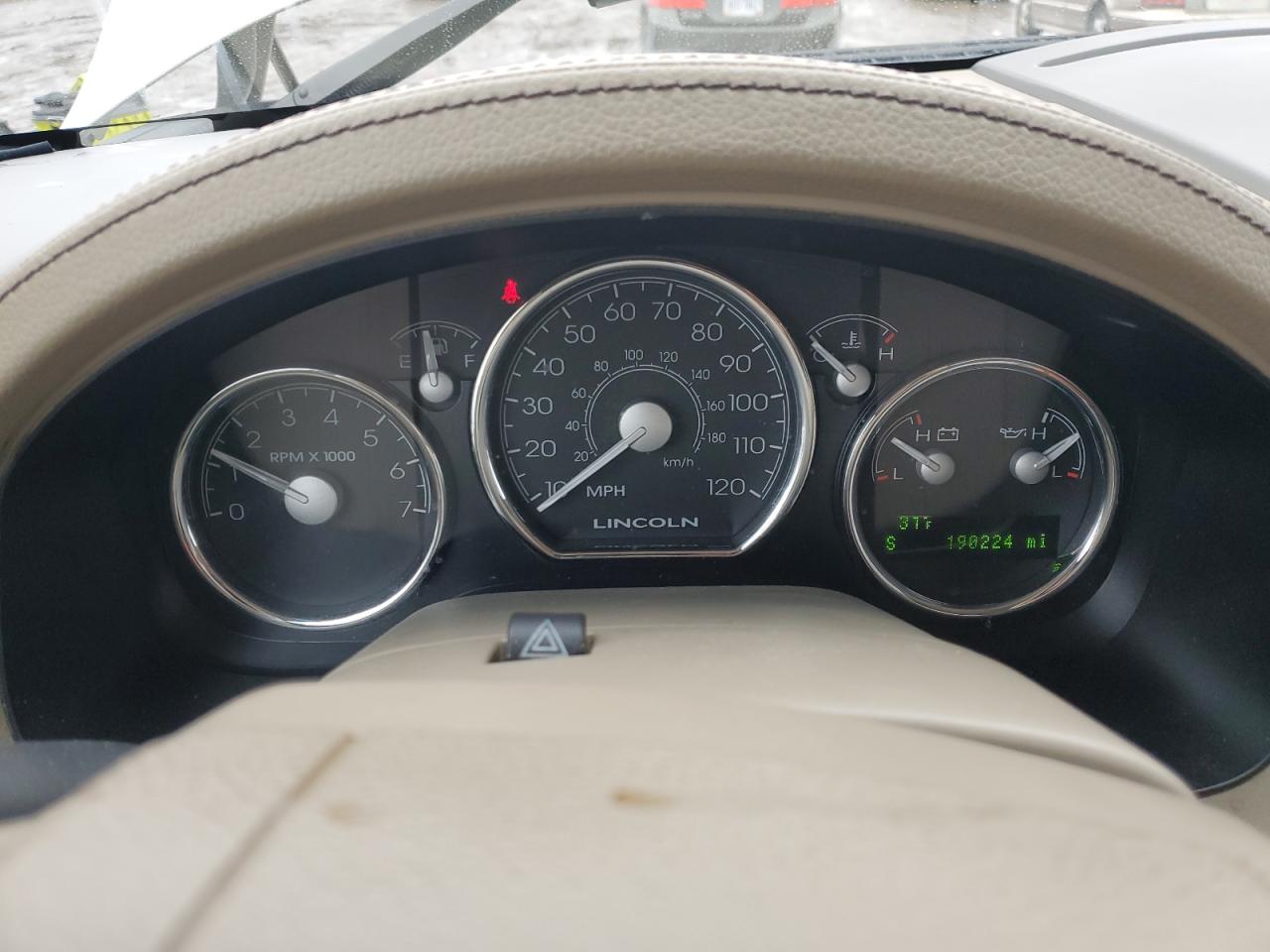2007 Lincoln Mark LT VIN 5LTPW18527FJ05517 Copart auction photo, front end damage thumbnail 9