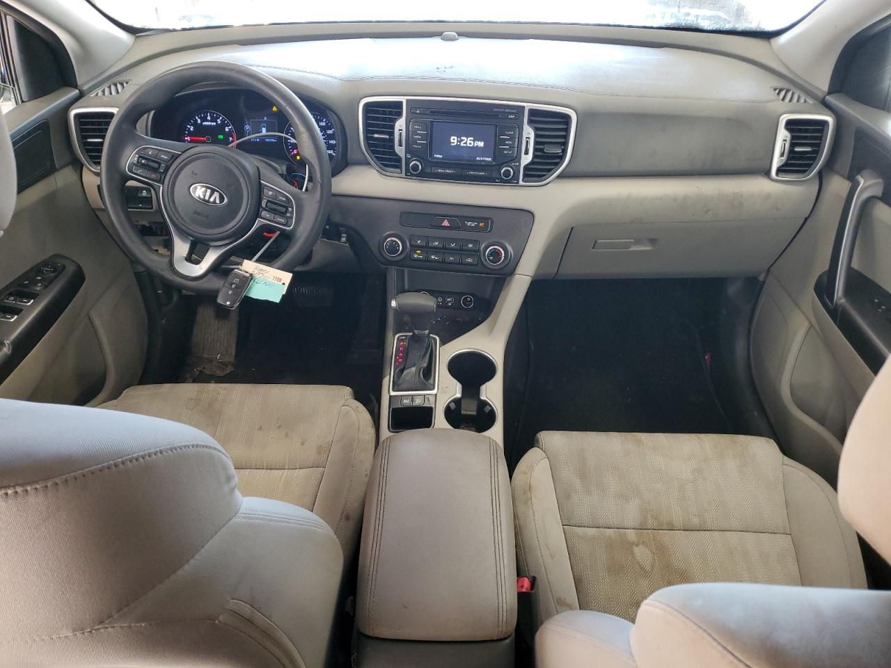 2017 KIA Sportage VIN KNDPM3AC2H7061012 Copart auction photo, front end / rear end damage thumbnail 8
