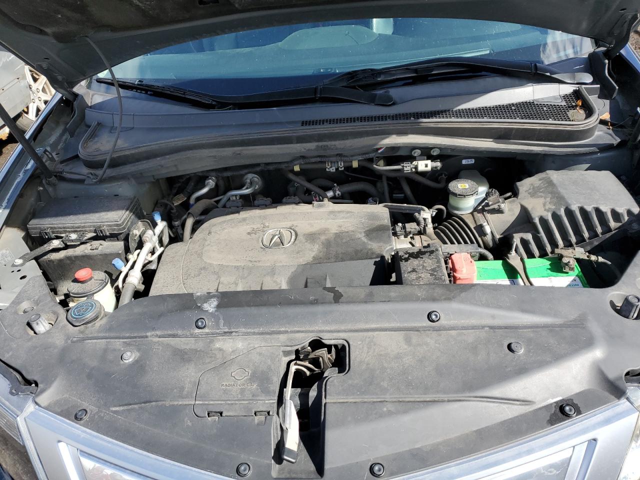 2013 Acura MDX VIN 2HNYD2H21DH523774 Copart auction photo, front end damage thumbnail 12