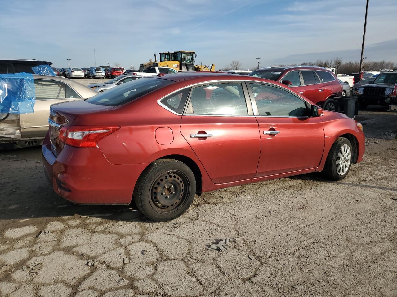 2016 Nissan Sentra VIN 3N1AB7AP0GY237013 Copart auction photo, front end / minor dent/scratches damage thumbnail 3